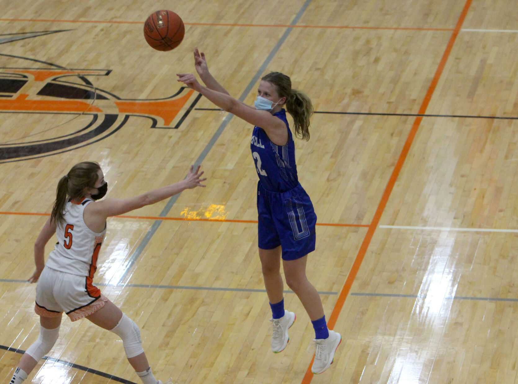 McDonell at Osseo-Fairchild girls basketball 1-11-21